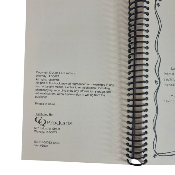 Gifts In A Jar Cookbooks Lot Of 2 Bars Brownies Cookie Homemade Holiday VTG 2001 - Picture 9 of 10